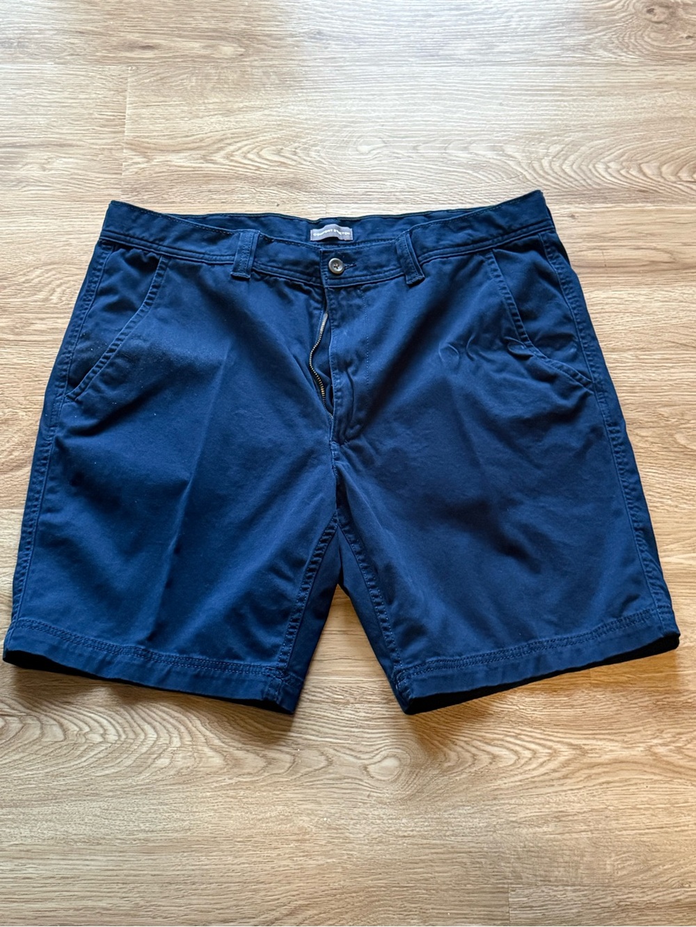 St. John's Bay Navy Flat-Front Men's Shorts